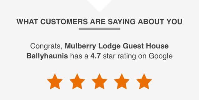 Mulberry Lodge Guest House Ballyhaunis Exteriér fotografie