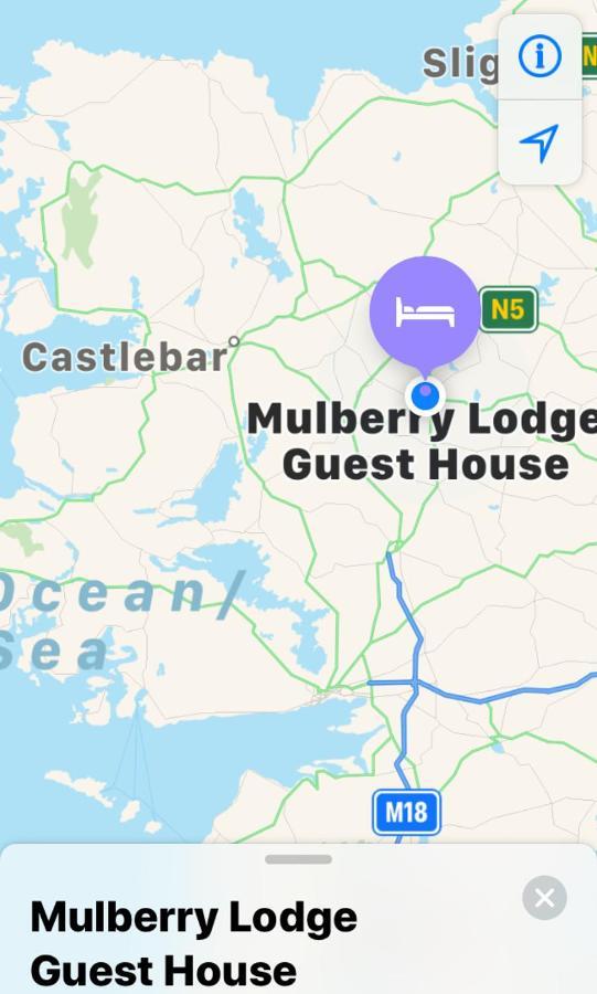 Mulberry Lodge Guest House Ballyhaunis Exteriér fotografie